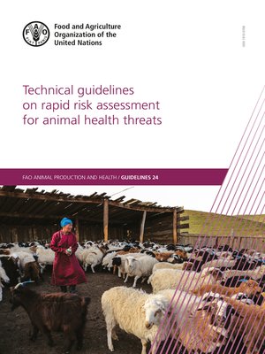 cover image of Technical Guidelines on Rapid Risk Assessment for Animal Health Threats
